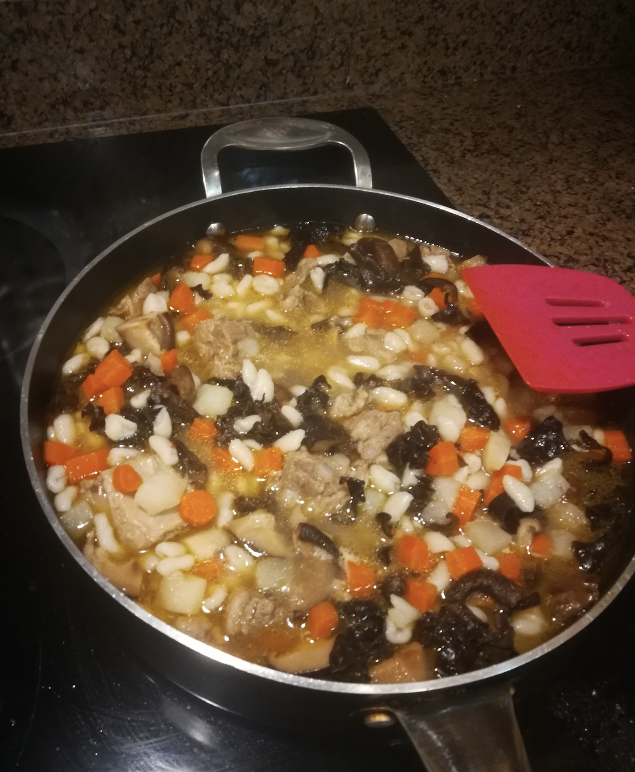 Mashi noodle preparation